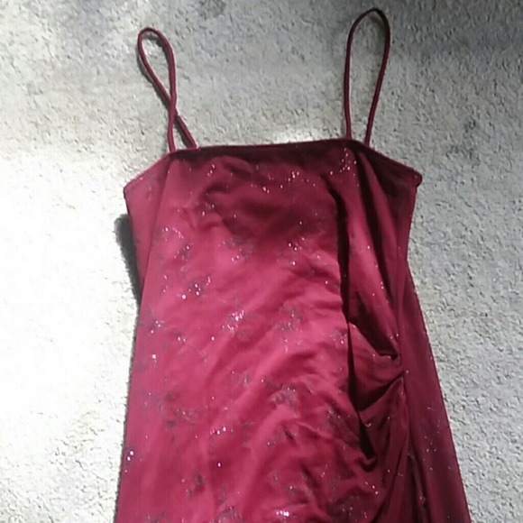 💋❤❤sale❤❤♦️Beautiful ♦️Red Dress high low - Picture 2 of 8